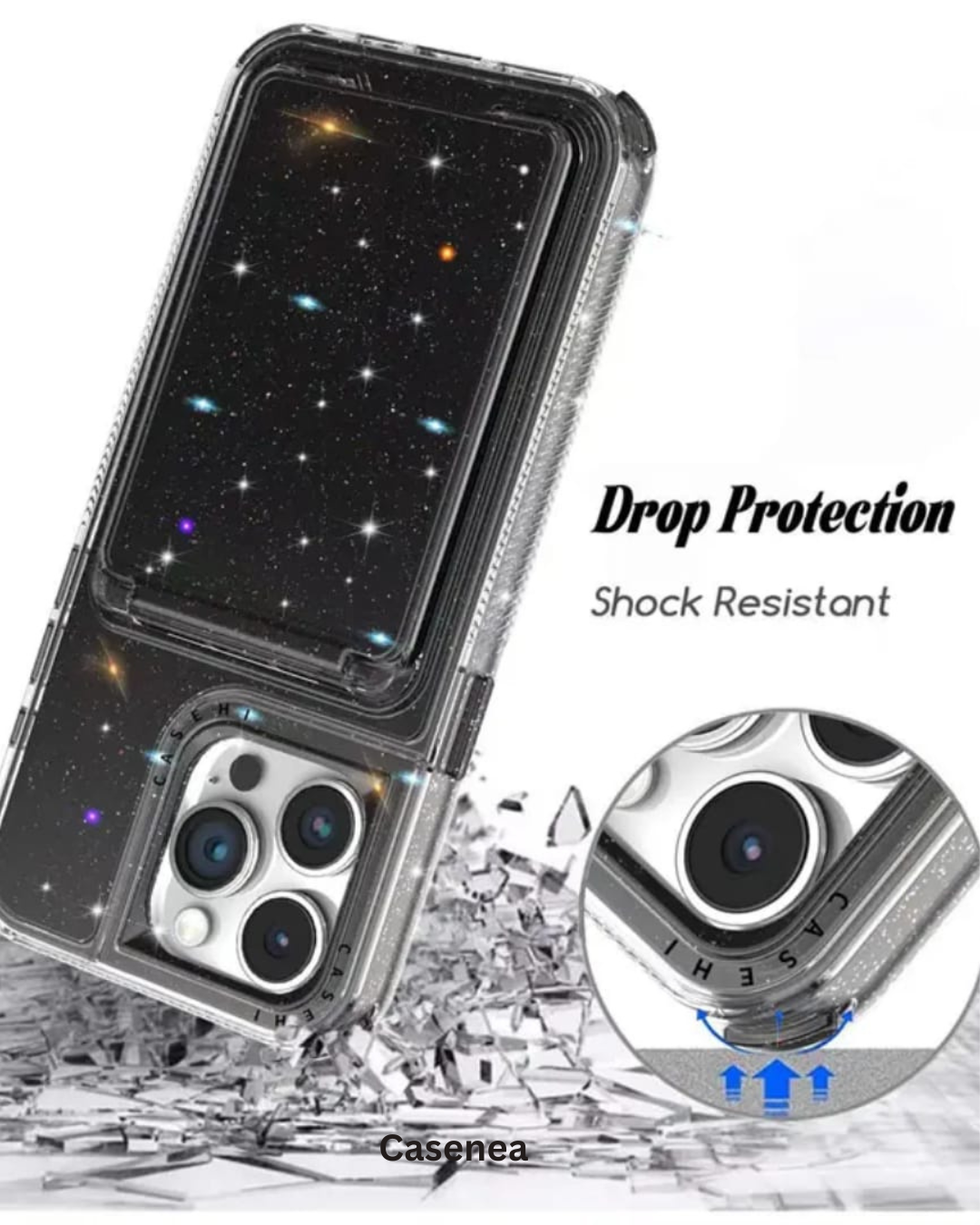 TPU Mirror Kickstand Case – Shockproof & Stylish