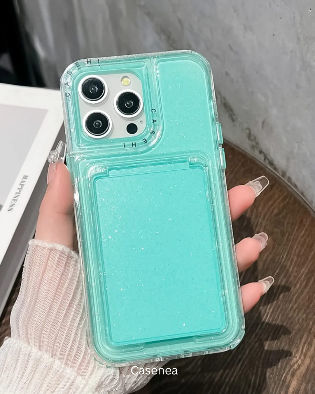 TPU Mirror Kickstand Case – Shockproof & Stylish