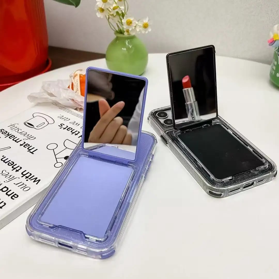 TPU Mirror Kickstand Case – Shockproof & Stylish