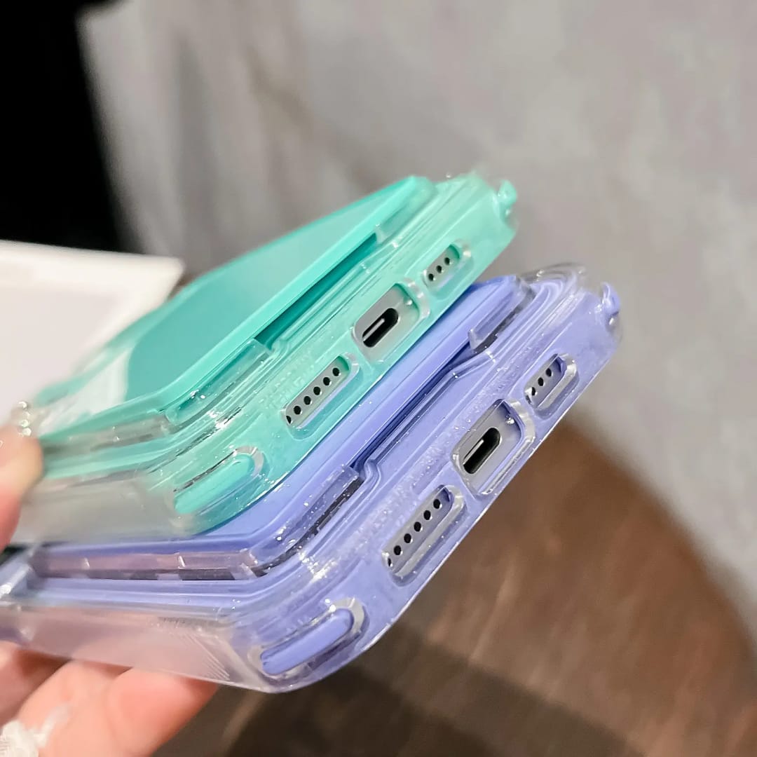 TPU Mirror Kickstand Case – Shockproof & Stylish
