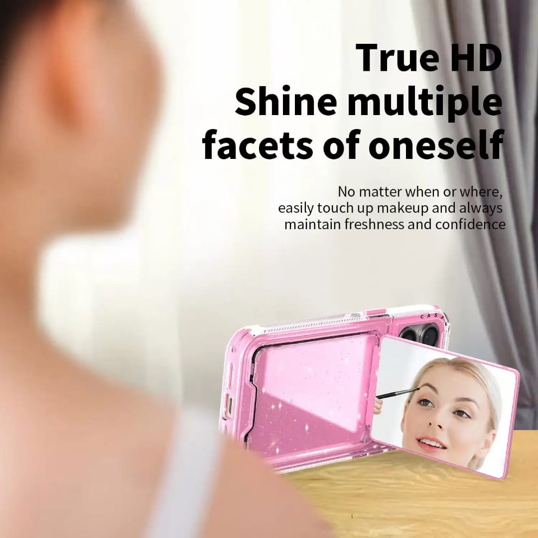 TPU Mirror Kickstand Case – Shockproof & Stylish