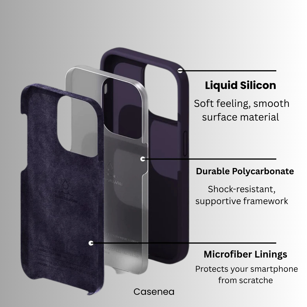 Casenea™ Premium Silicone iPhone Case