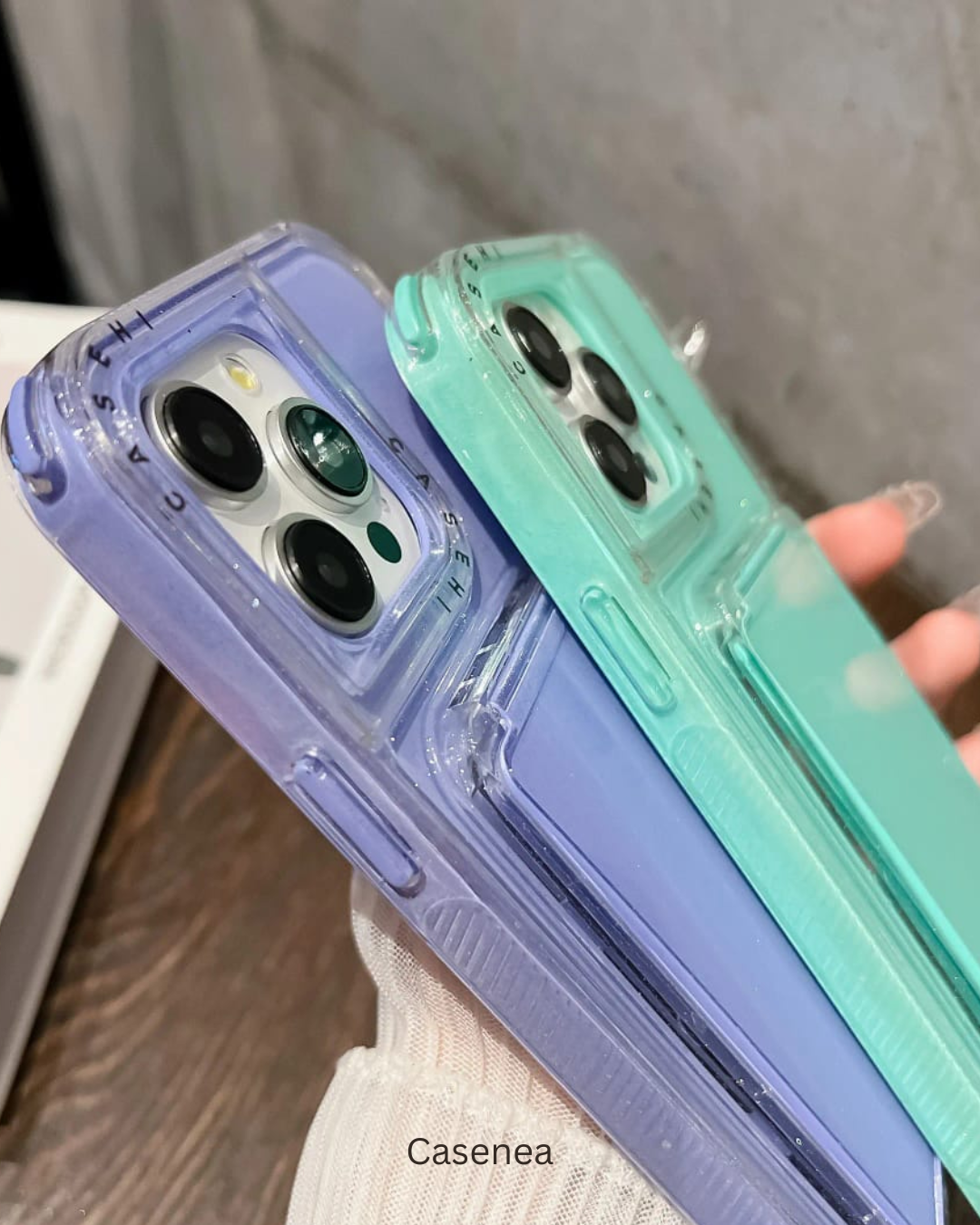 TPU Mirror Kickstand Case – Shockproof & Stylish