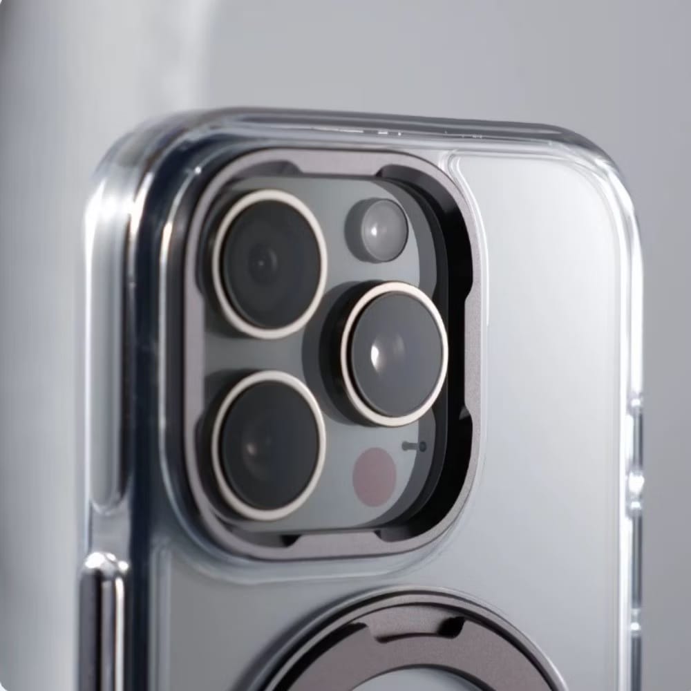 Hard Protective Case with Built-in Kickstand & Metal Frame – Military Grade Protection