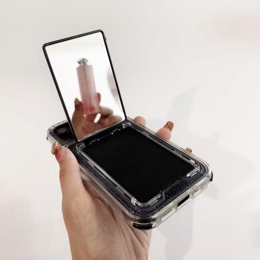 TPU Mirror Kickstand Case – Shockproof & Stylish