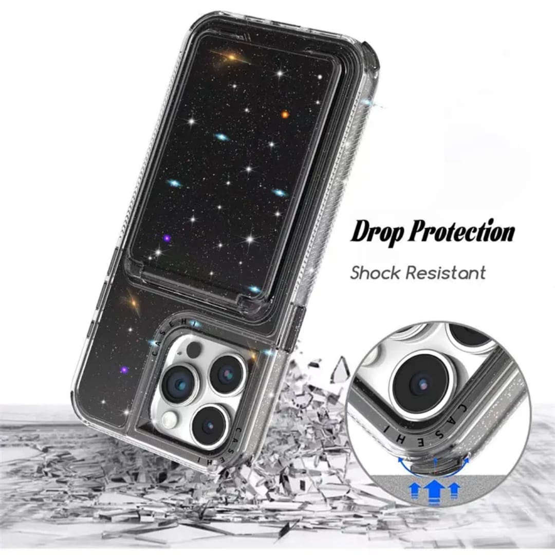 TPU Mirror Kickstand Case – Shockproof & Stylish