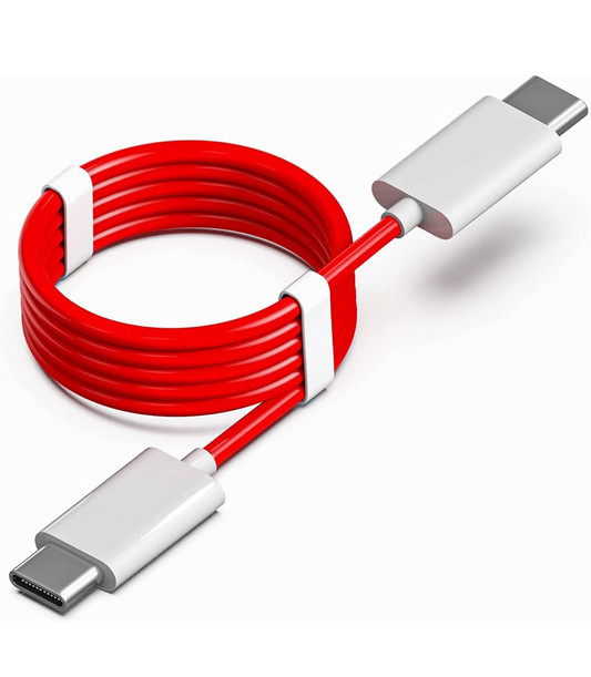 Casenea™ Type-C to Type-C Fast Charging Cable | 6-Month Replacement Warranty